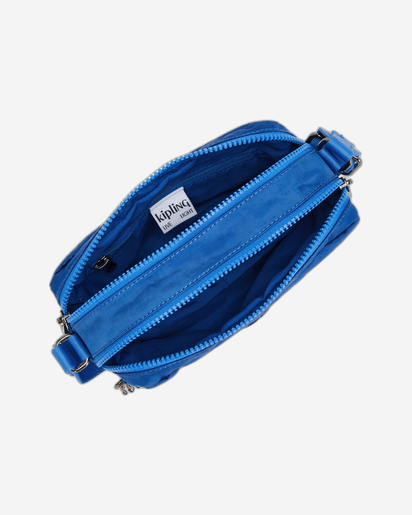 حقيبة كروس صغيرة من كيبلينج ميلدا بلون أزرق ساتان C2I4768-S9H