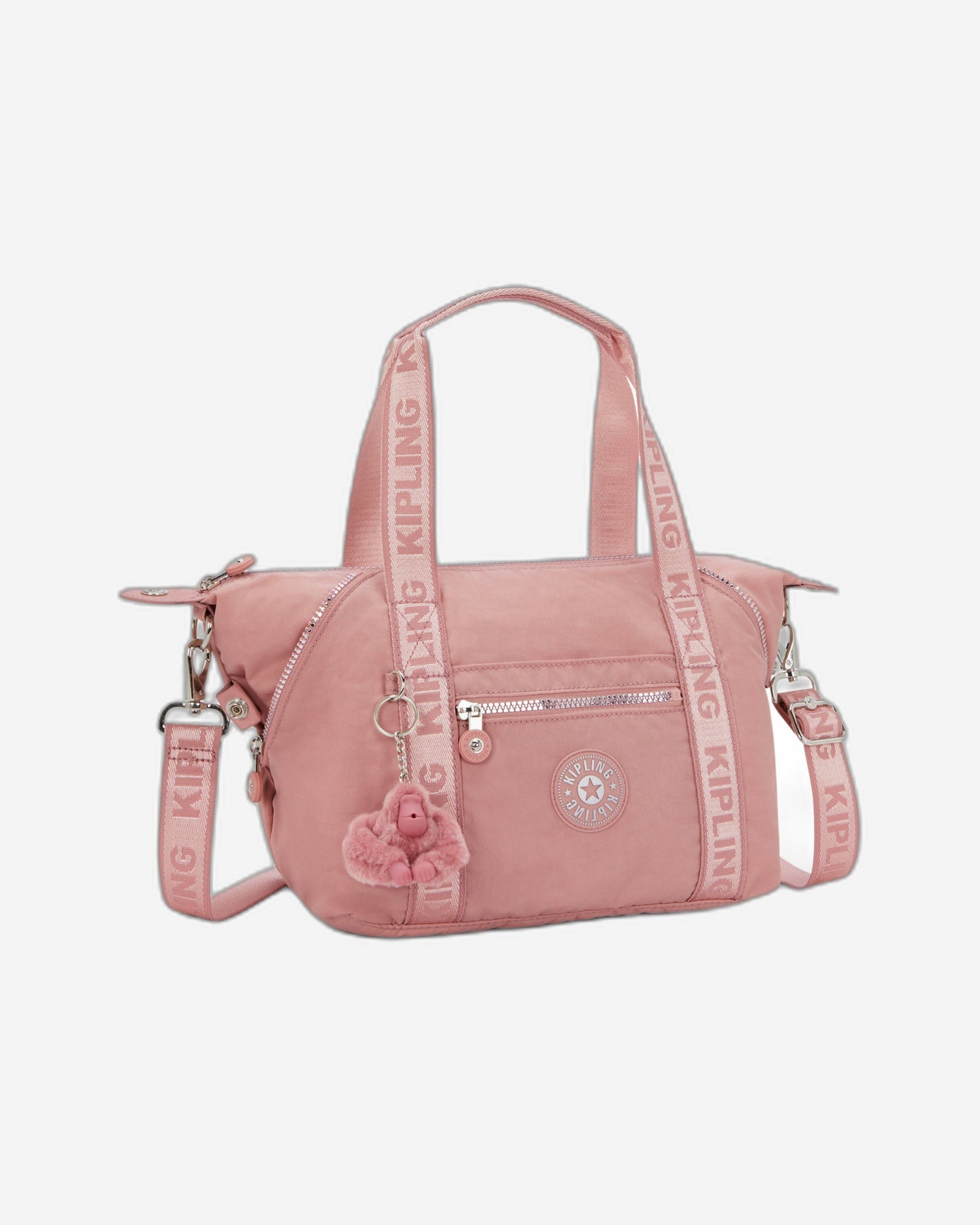 حقيبة يد Kipling Art Mini Glorious Pink صغيرة (مع حزام كتف قابل للإزالة) I4781-8HB