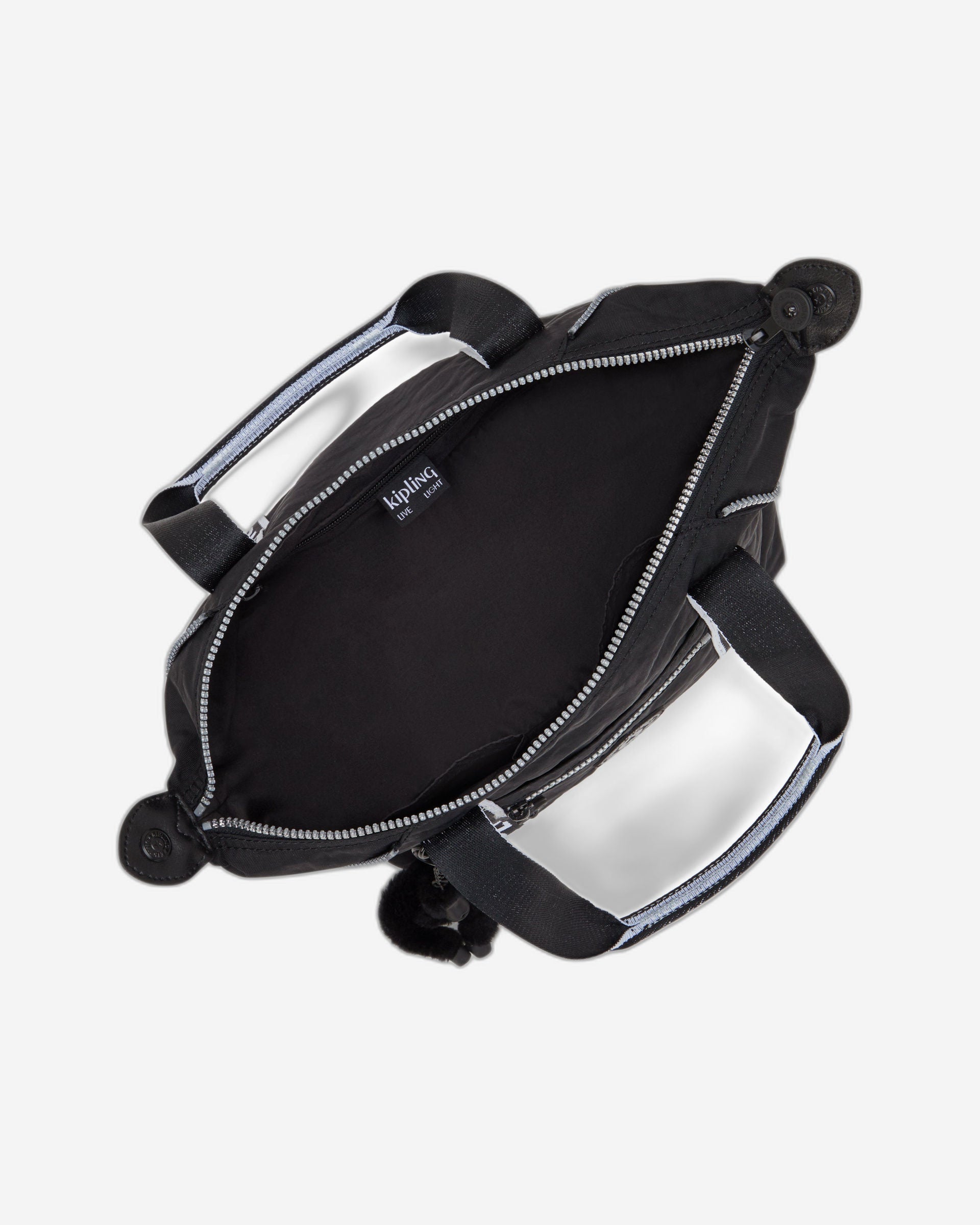 حقيبة يد كيبلينج آرت ميني جلوريوس فضية صغيرة I4781-9SB