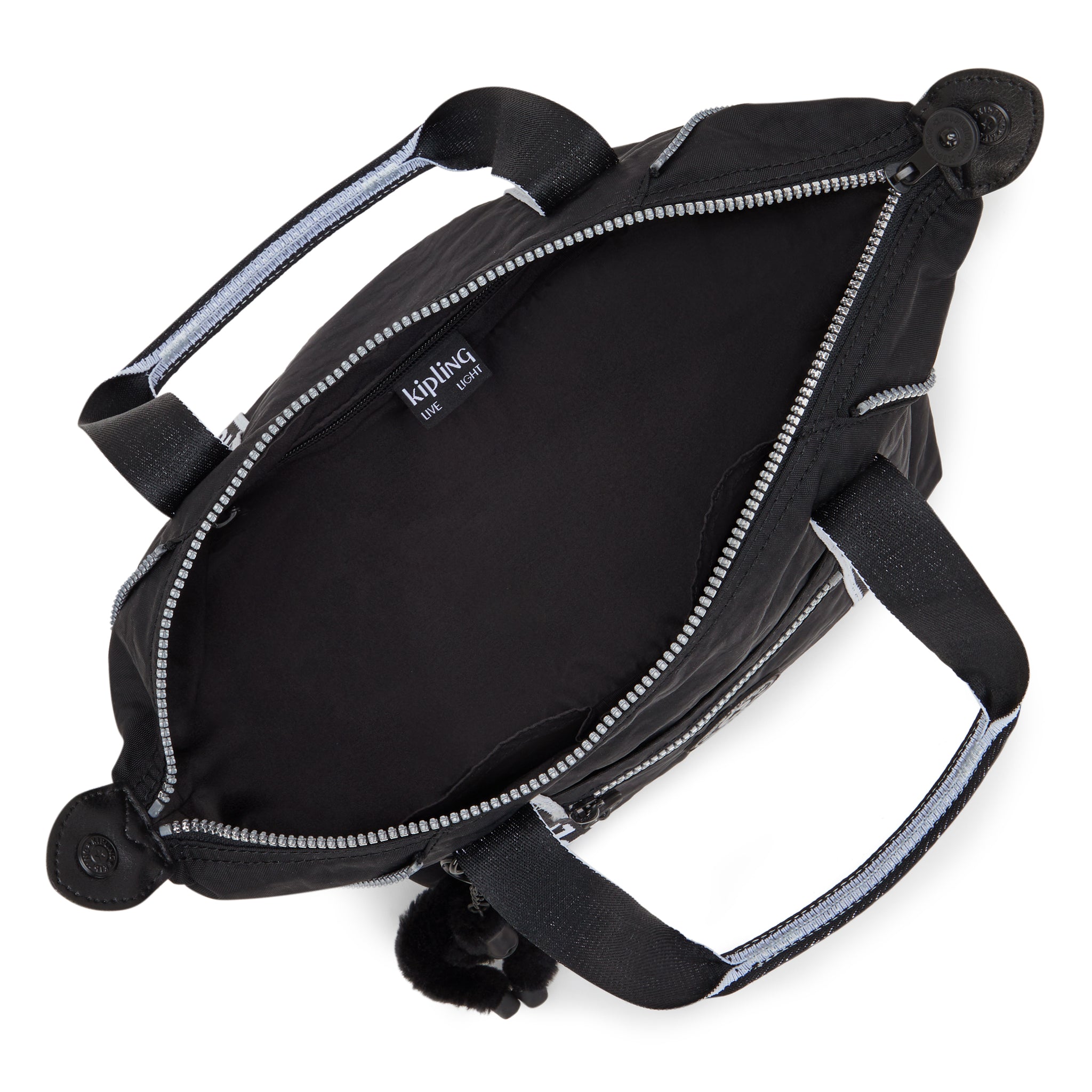 حقيبة يد كيبلينج آرت ميني جلوريوس فضية صغيرة I4781-9SB