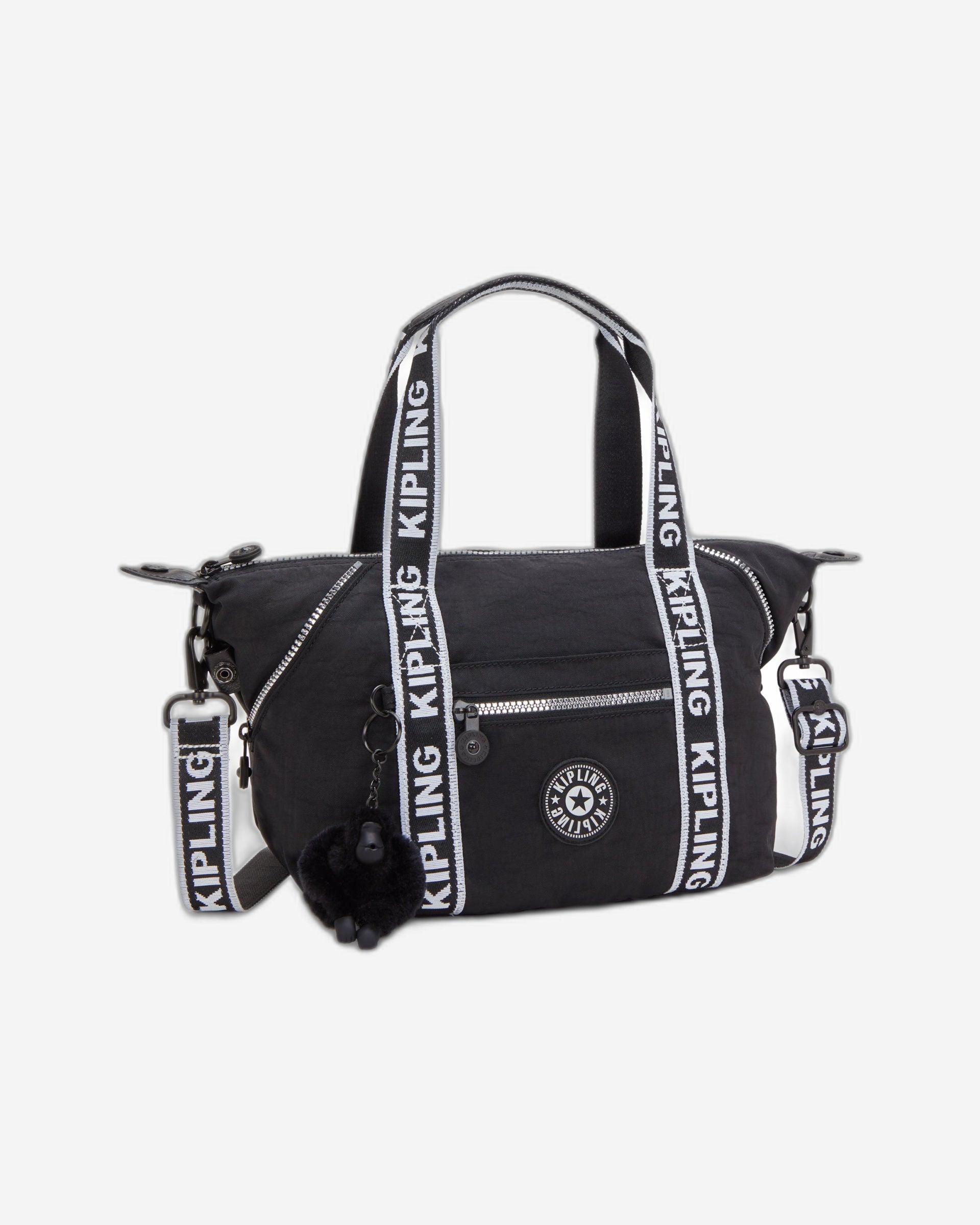 حقيبة يد كيبلينج آرت ميني جلوريوس فضية صغيرة I4781-9SB