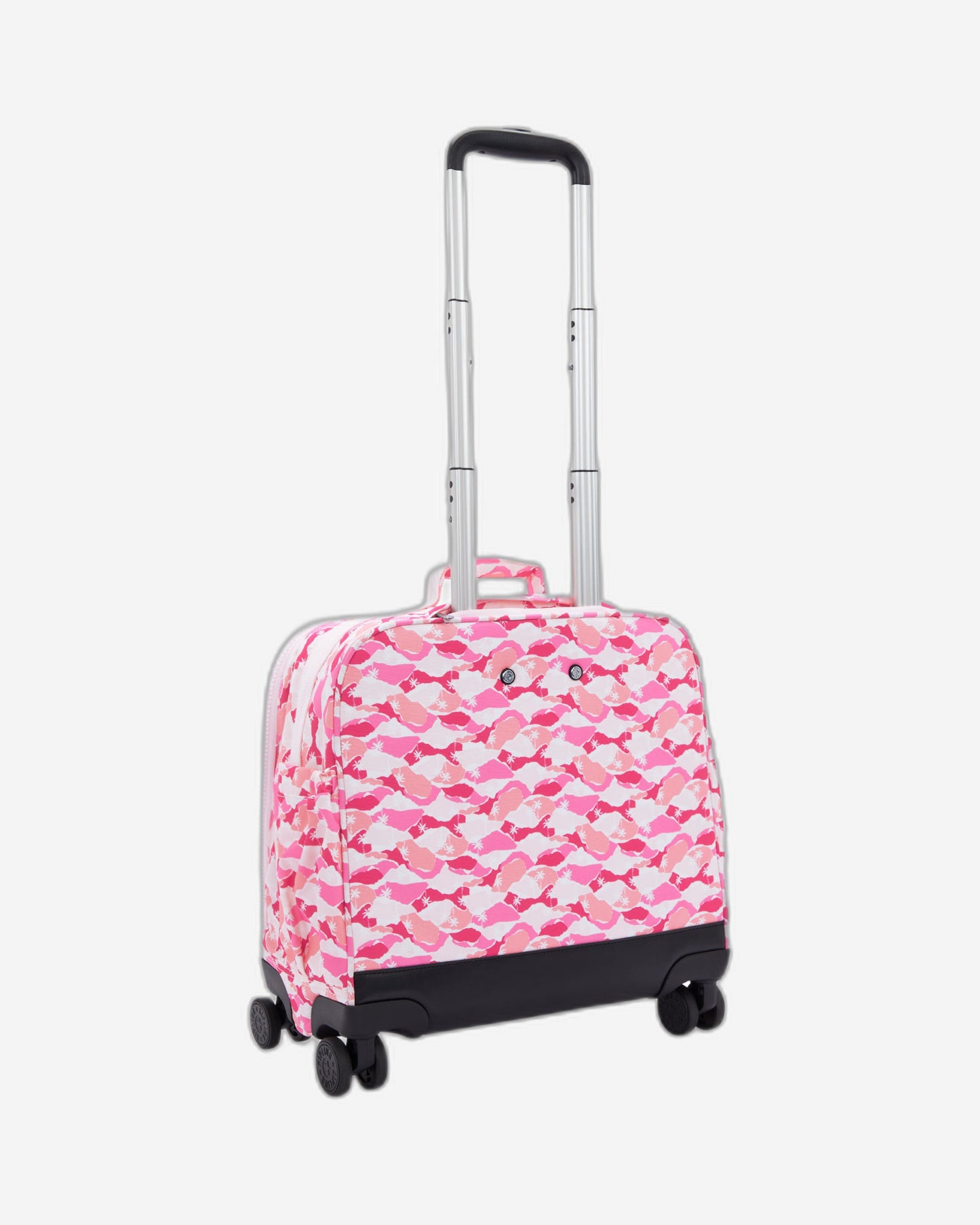 حقيبة Kipling New Storia Pink Palm كبيرة بعجلات I4847-1BV