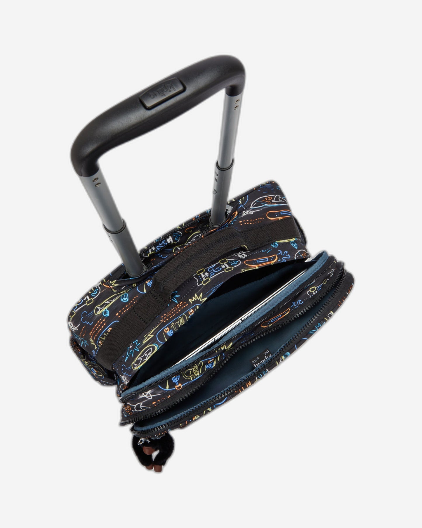 حقيبة كيبلينج نيوستوريا نيون سكيت كبيرة بعجلات I4847-71M