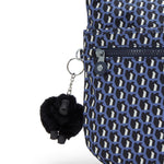 حقيبة كتف متوسطة الحجم من كيبلينج أرتو 3D K باللون الأزرق I4854-4JS