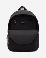 حقيبة ظهر كيبلينج ديليا إم سوداء وردية كبيرة I4869-62Q