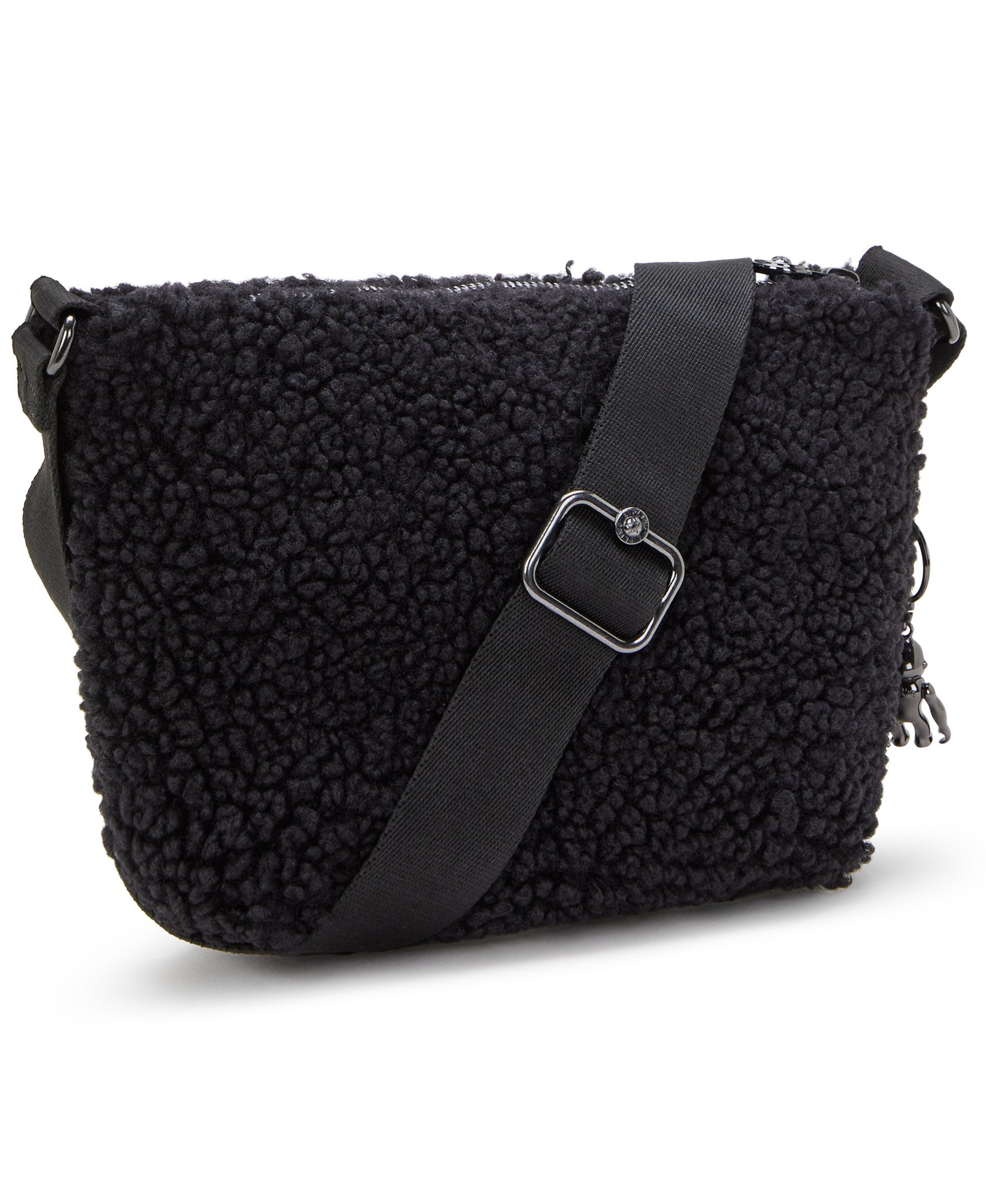 حقيبة كتف صغيرة Kipling Ayna Black Fuzz I4894-5PF