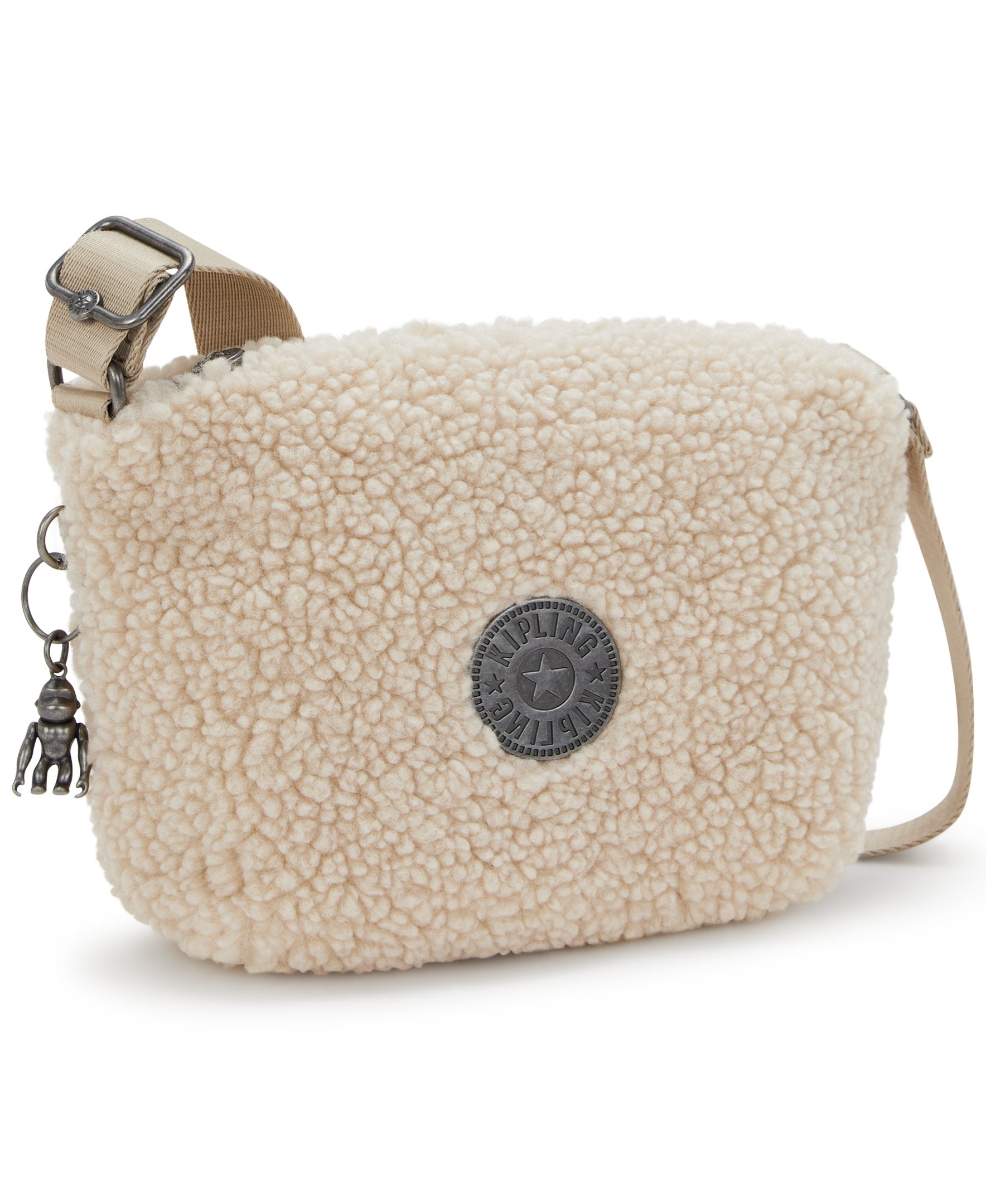 حقيبة كروس صغيرة من Kipling Ayna Natural Fuzz I4894-8PF