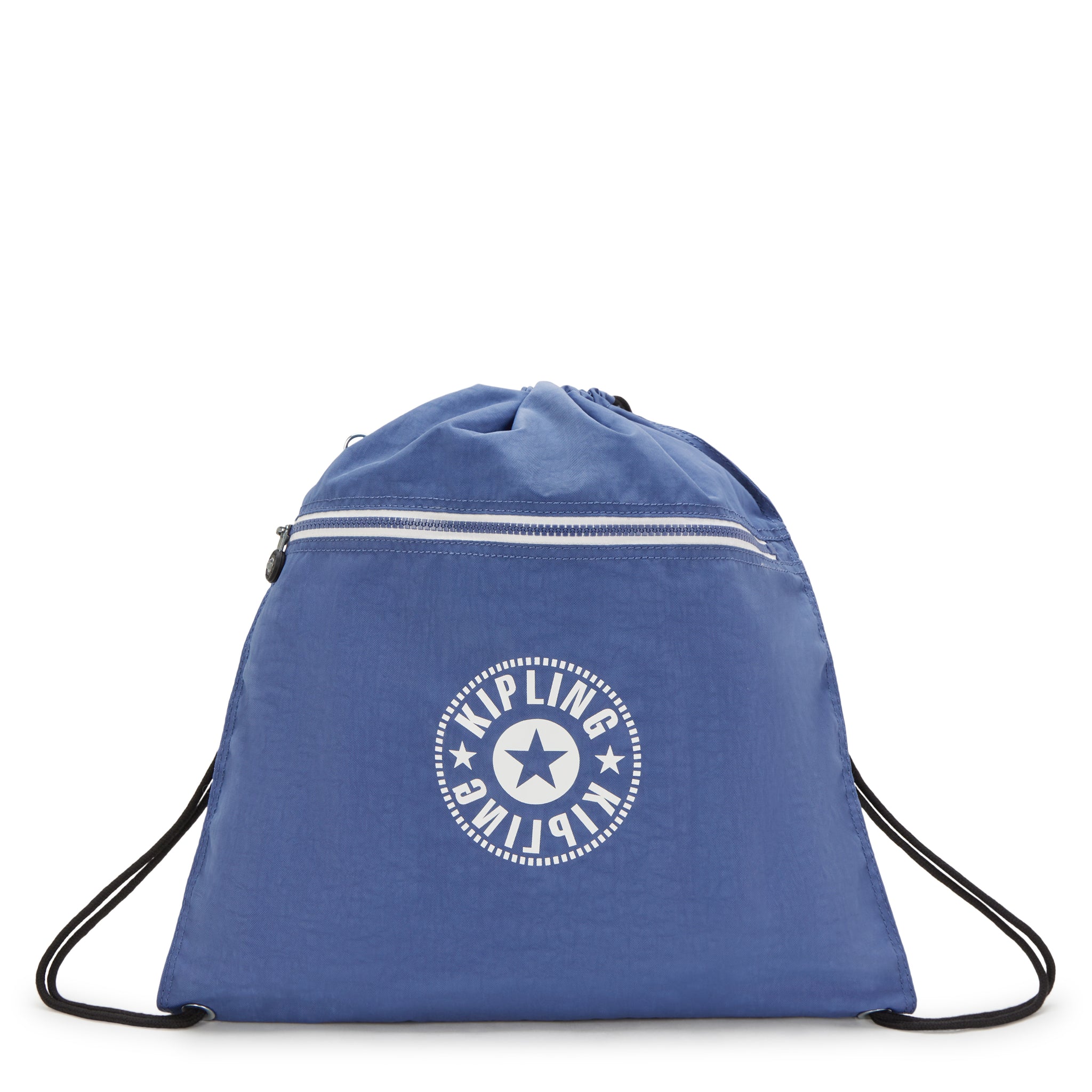 Kipling Supertaboo Blue Lover Combo Medium Backpack with drawstring I4971-5PC