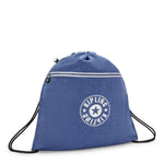 حقيبة ظهر Kipling Supertaboo Blue Lover Combo متوسطة الحجم مزودة برباط I4971-5PC