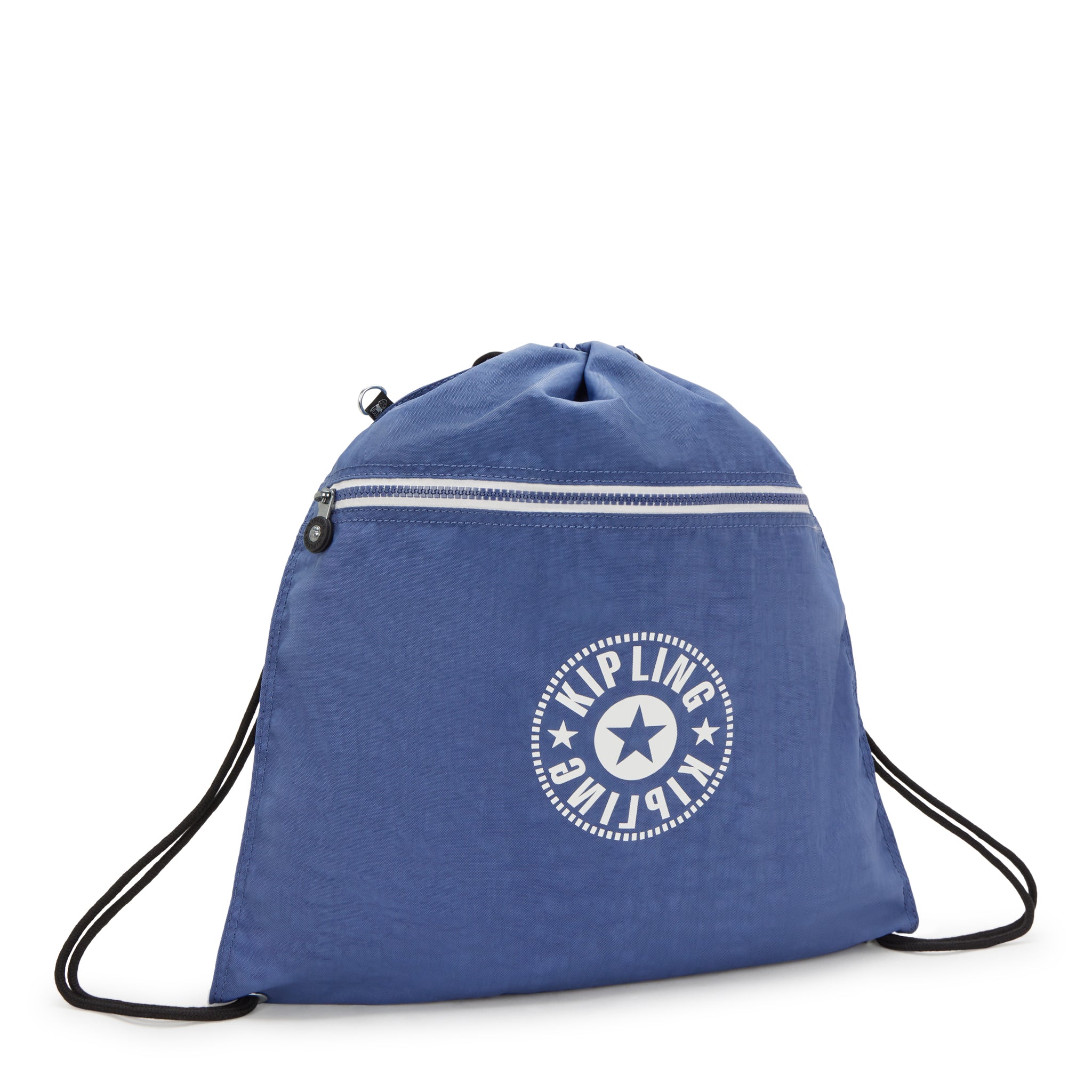 حقيبة ظهر Kipling Supertaboo Blue Lover Combo متوسطة الحجم مزودة برباط I4971-5PC