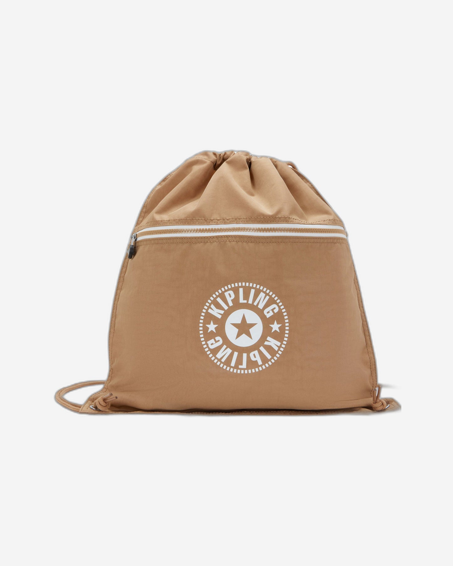 حقيبة ظهر Kipling Supertaboo Early Tan C متوسطة الحجم (مع رباط) I4971-7CT