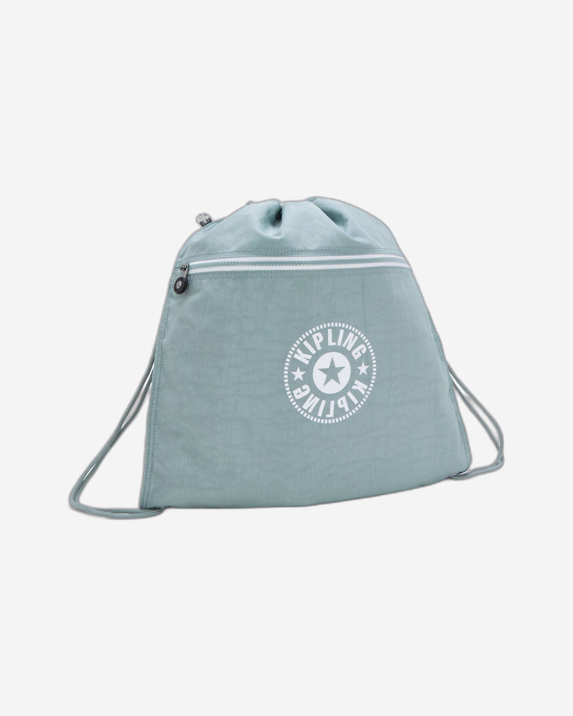 حقيبة ظهر Kipling Supertaboo رمادية مريحة متوسطة الحجم I4971-7HX