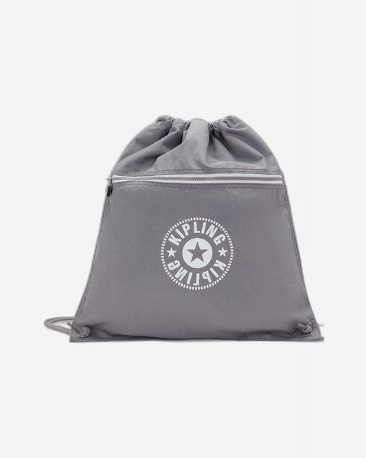 حقيبة ظهر Kipling Supertaboo Inviting Grey C متوسطة الحجم (مع رباط) I4971-Y00