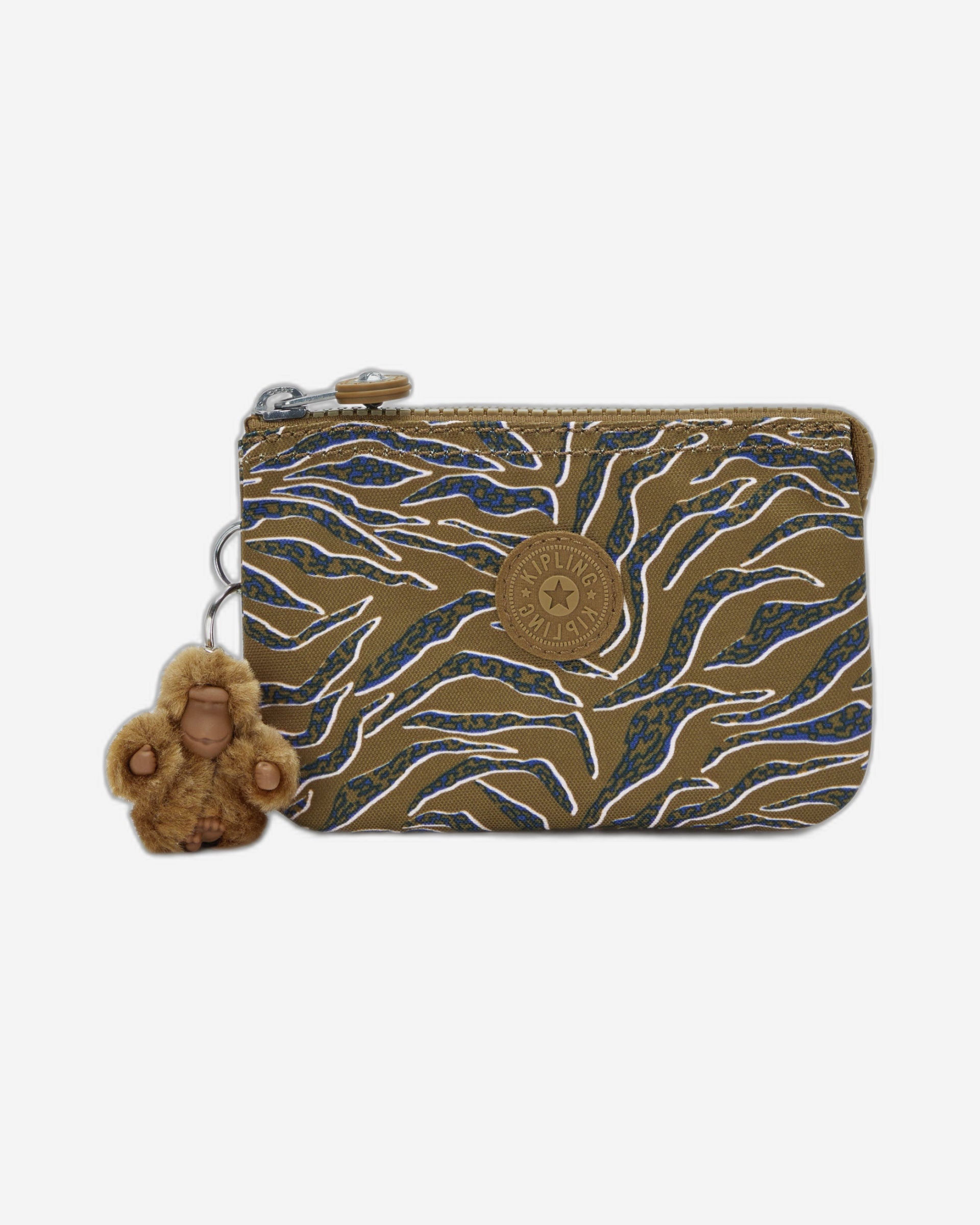 محفظة كيبلينج كرييتيفيتي إس الصغيرة بنقشة أوراق البحر I5159-1PR