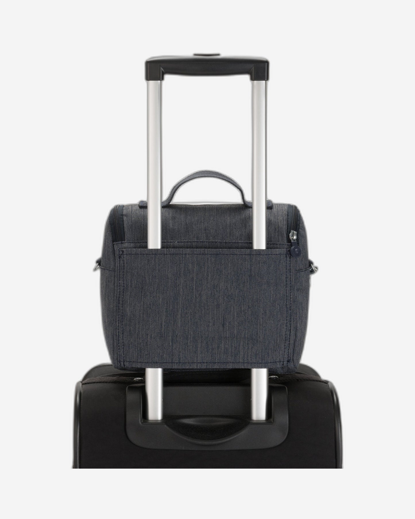 حقيبة غداء كيبلينج نيو كيشيرو مارين كبيرة باللون الأزرق البحري مع جراب عربة C2I5209-58C