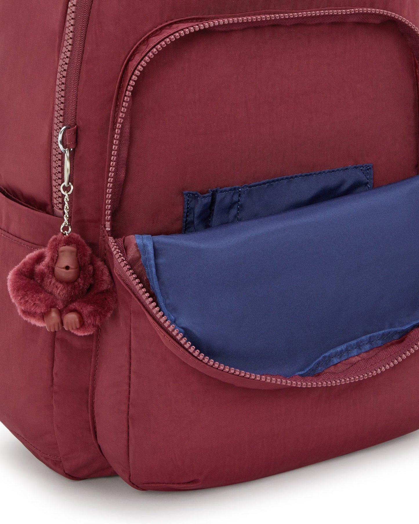 حقيبة ظهر كبيرة من كيبلينج سيول لاونج بنقشة النبيذ I5210-5FW