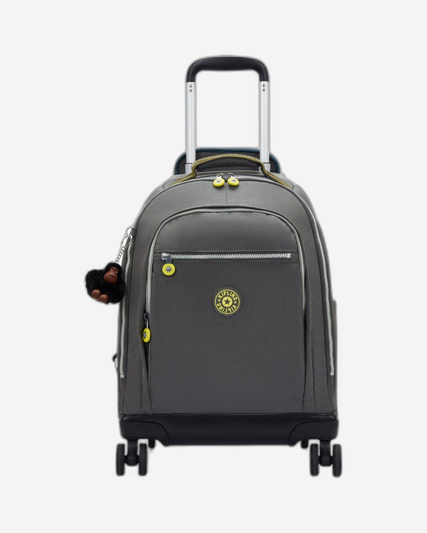 حقيبة ظهر Kipling New Zea Back to Grey كبيرة بعجلات مع حجرة للكمبيوتر المحمول I5246-1DX