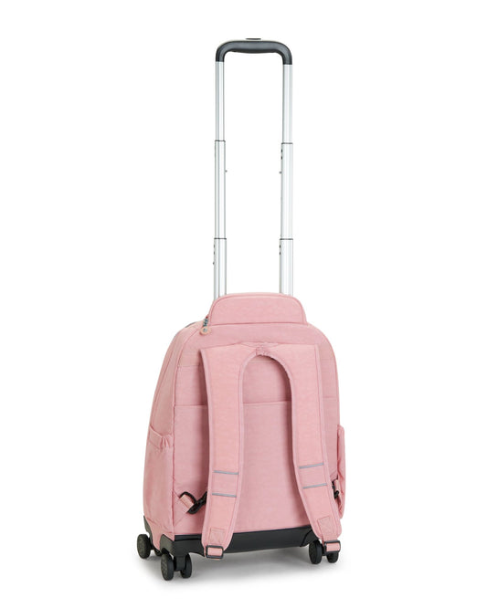 حقيبة كيبلينج نيو زيا للعروس بعجلات، مزودة بمقصورة وردة، رقم الموديل I5246-46Y