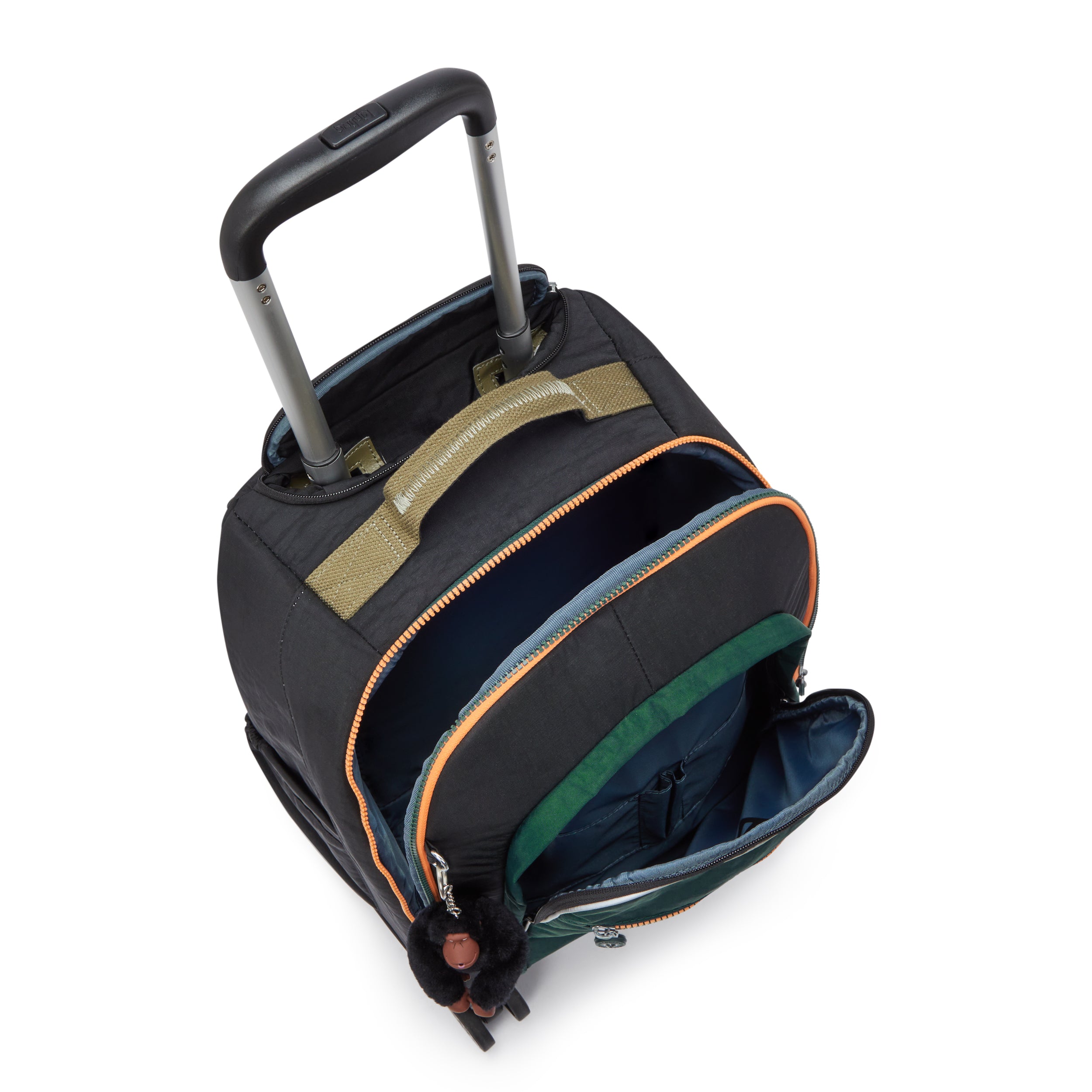 حقيبة ظهر Kipling New Zea Tree House Bl كبيرة بعجلات I5246-8LB