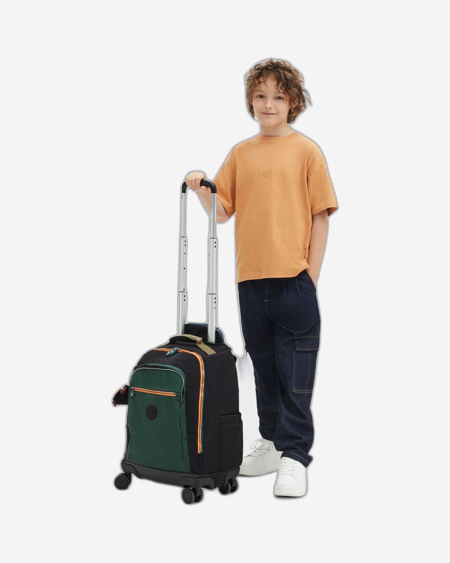 حقيبة ظهر Kipling New Zea Tree House Bl كبيرة بعجلات I5246-8LB