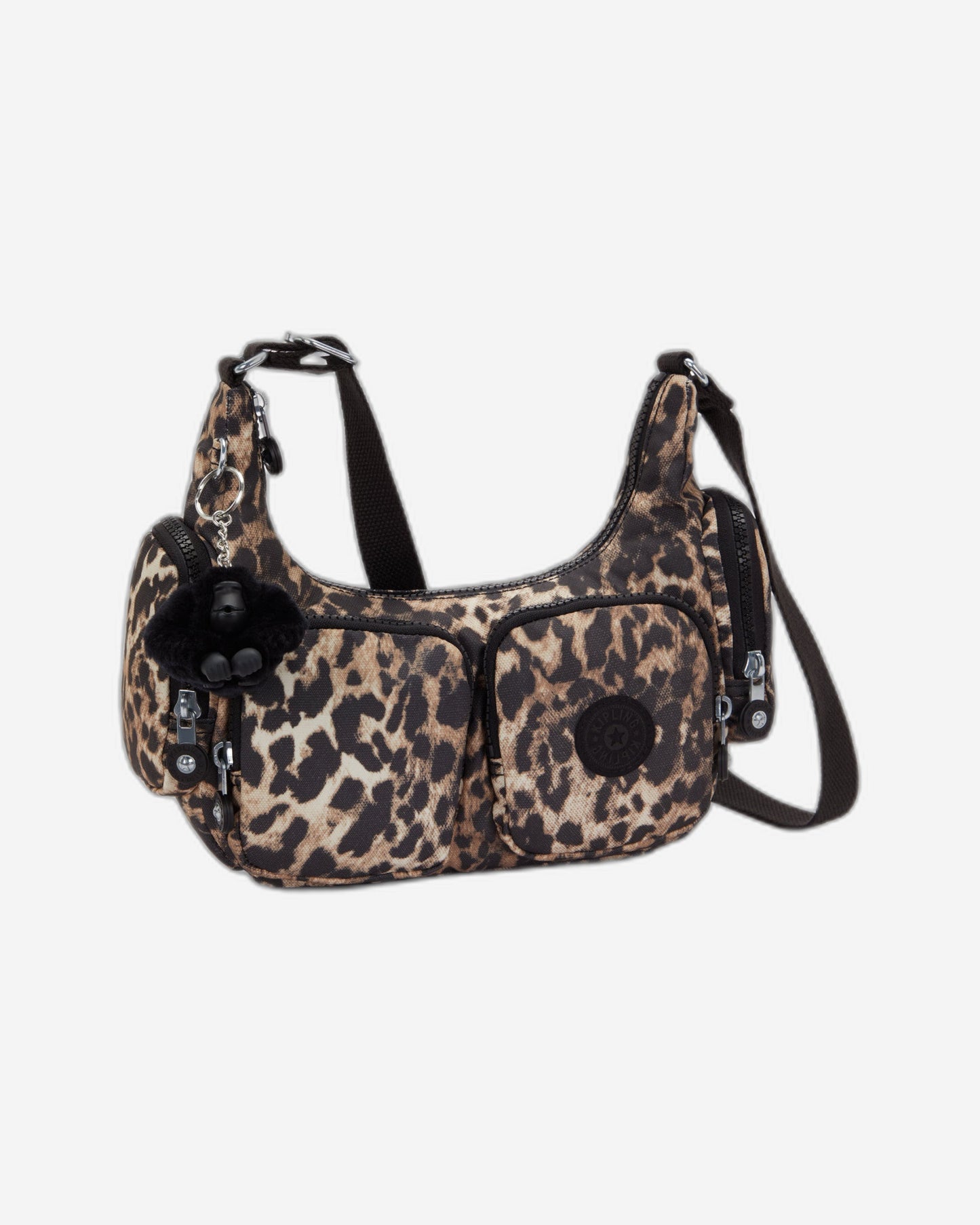 حقيبة Kipling Rikka S Wild Leopard صغيرة متقاطعة I5271-6JP