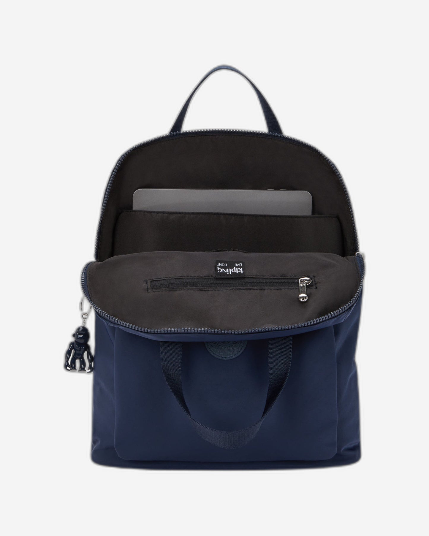 حقيبة ظهر Kipling Kazuki Infinite Blue متوسطة الحجم (مع حجرة للكمبيوتر المحمول) I5306-3HK