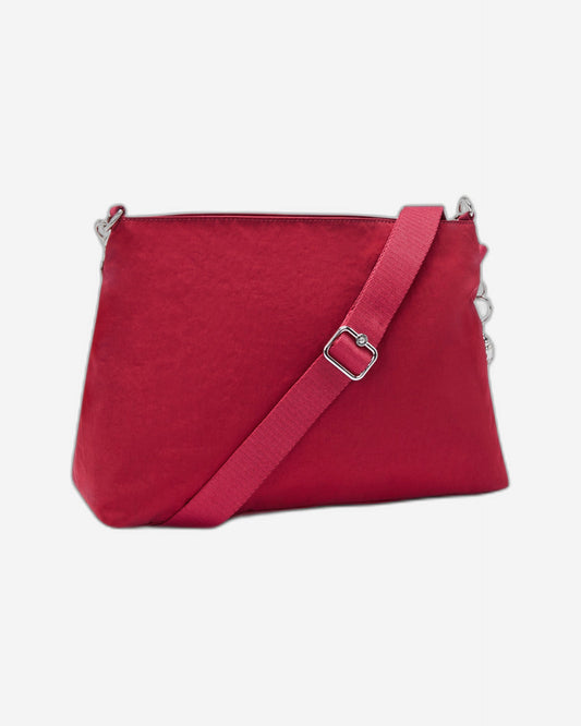 حقيبة كتف Kipling Pollie M Red Red Wine متوسطة الحجم I5346-6SE