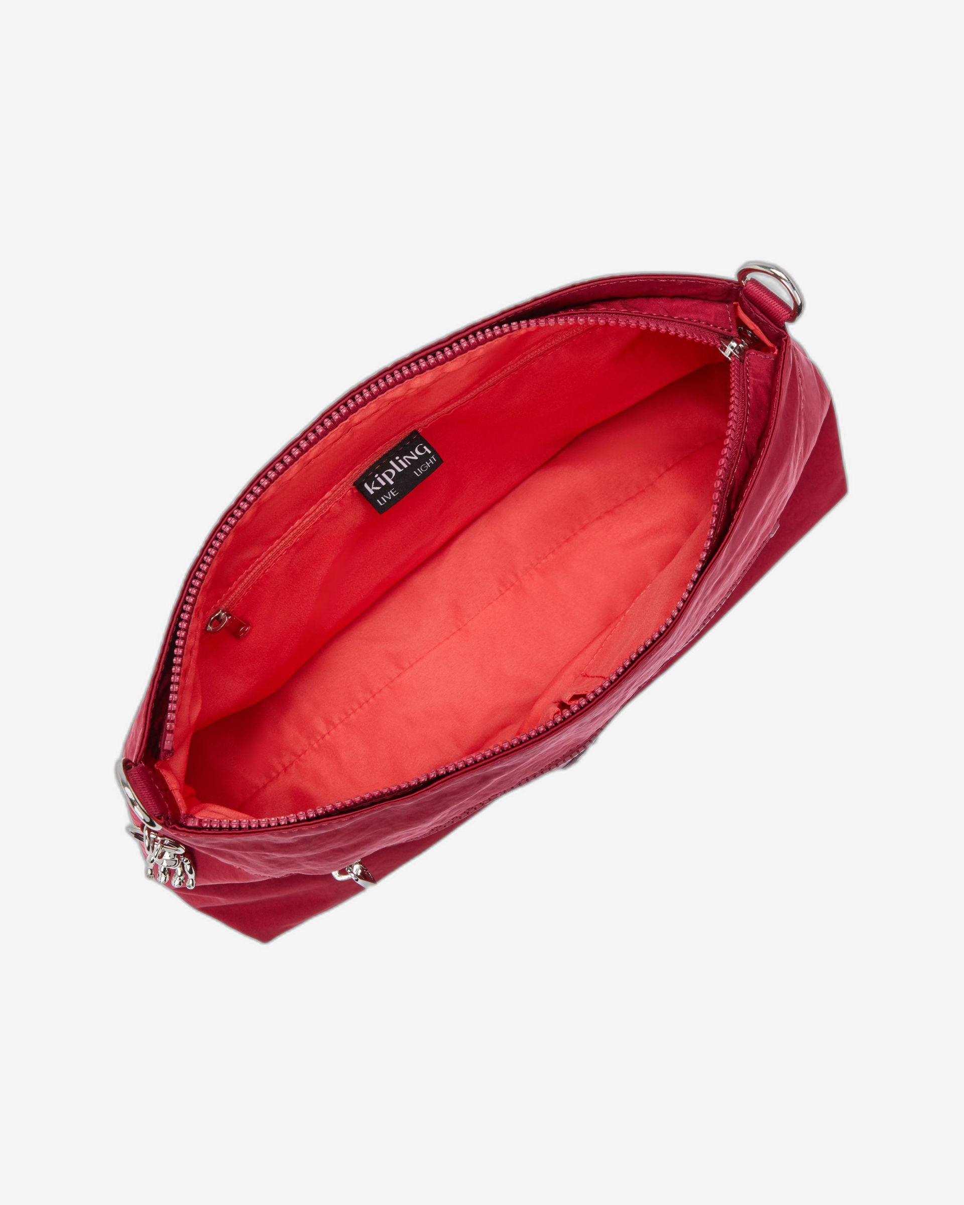 حقيبة كتف Kipling Pollie M Red Red Wine متوسطة الحجم I5346-6SE