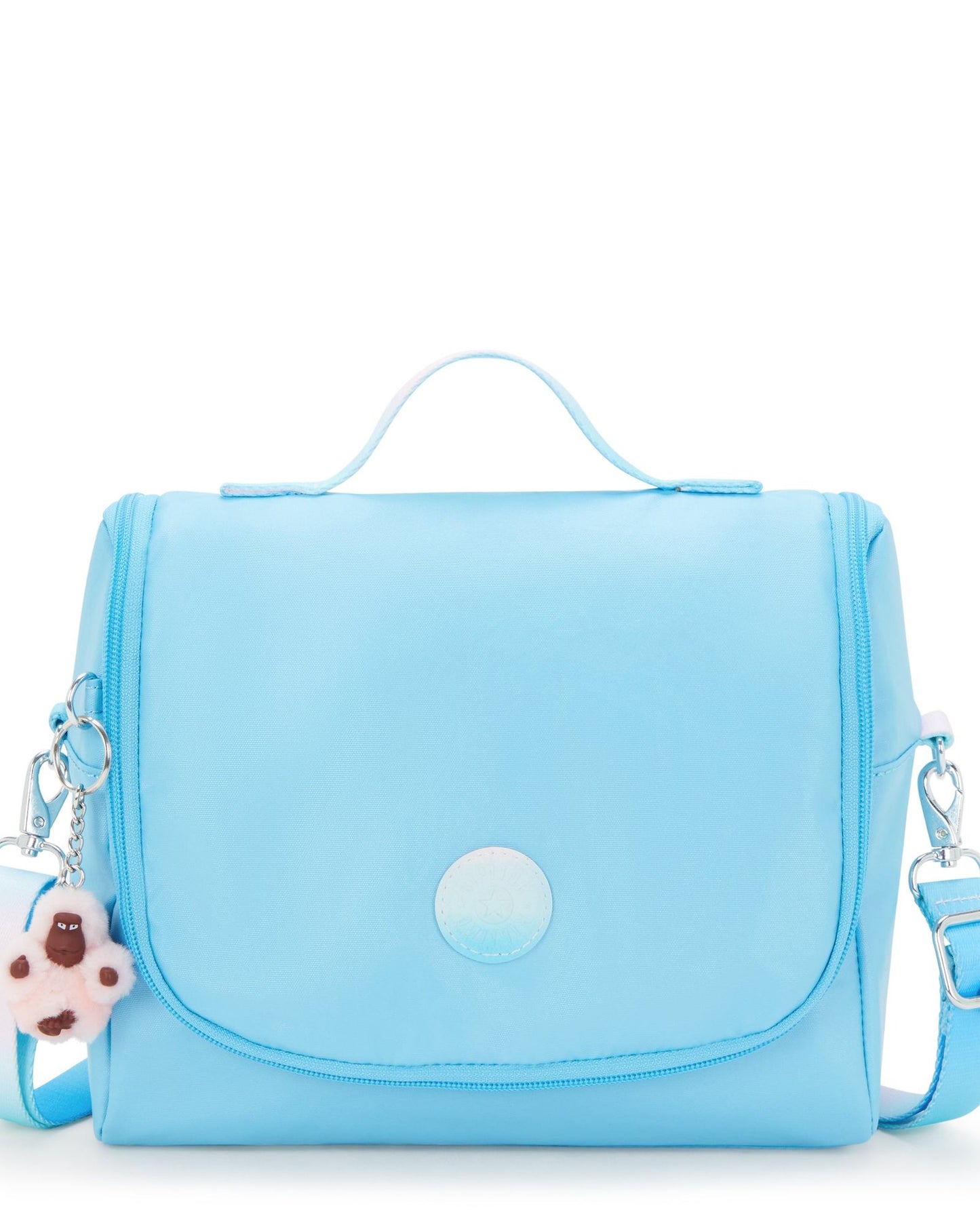 حقيبة غداء كيبلينج نيو كيشيرو سي بلو ميت كبيرة مع جراب عربة I5356-52D