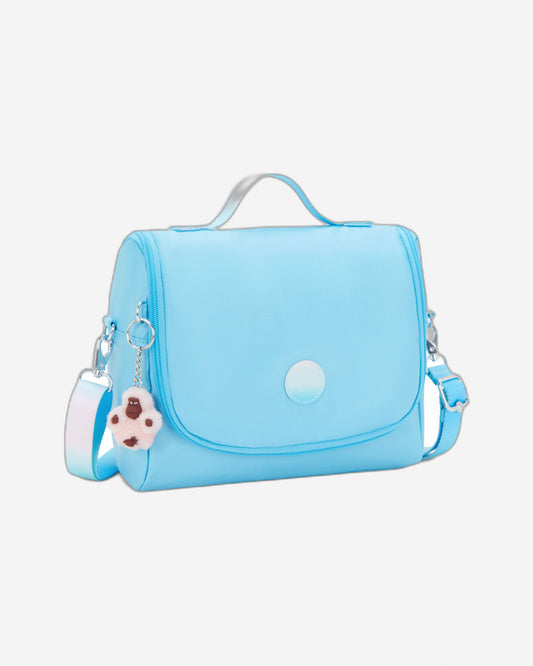 حقيبة غداء كيبلينج نيو كيشيرو سي بلو ميت كبيرة مع جراب عربة I5356-52D