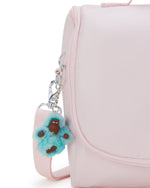 حقيبة غداء كيبلينج نيو كيشيرو سي بينك ميت كبيرة مع جراب عربة I5356-52J