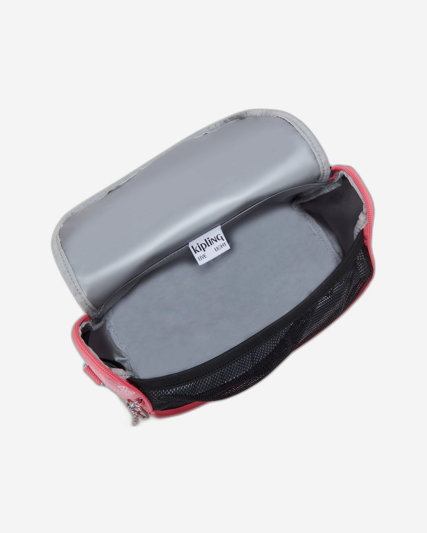 حقيبة غداء كبيرة جديدة من كيبلينج بتصميم قطط كيشيرو اللامعة (مع جيب لعربة السفر) I5356-5FR