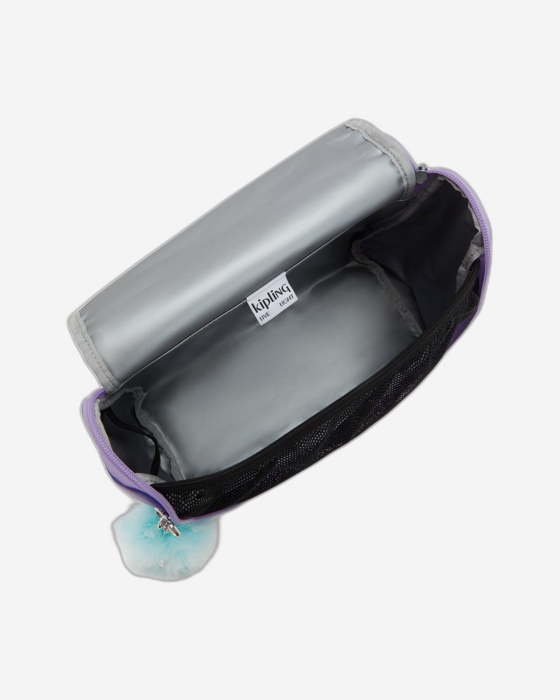 حقيبة غداء كبيرة معدنية جديدة من Kipling Kichirou (مع جراب عربة) I5356-8DE