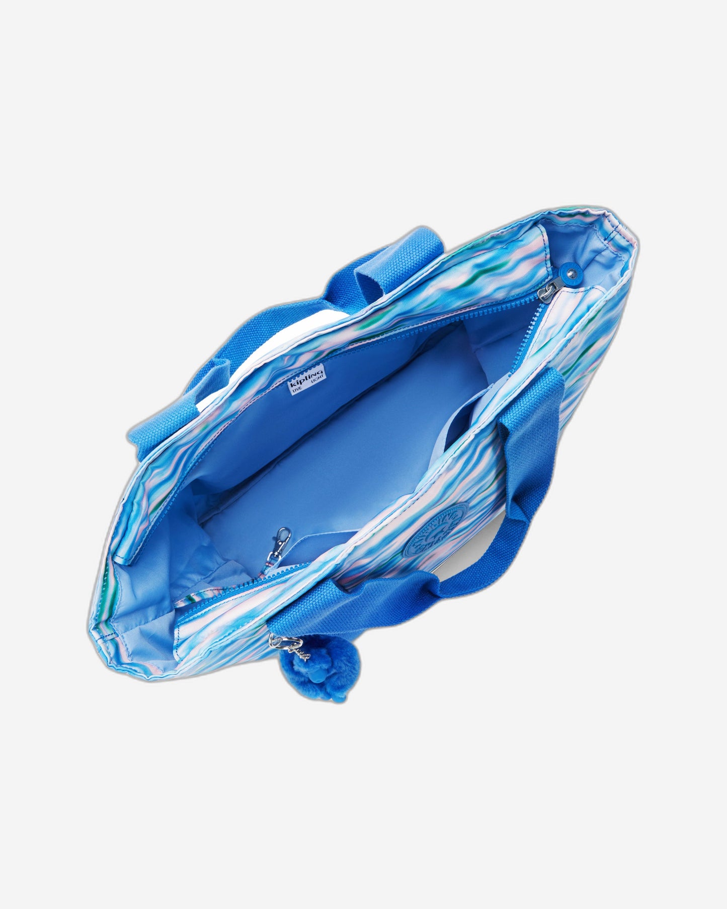 حقيبة كيبلينج مينتا إل كبيرة زرقاء مخففة C2I5379-TX9