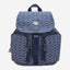 حقيبة ظهر Kipling Anto S Signature Denim صغيرة I5386-7PF