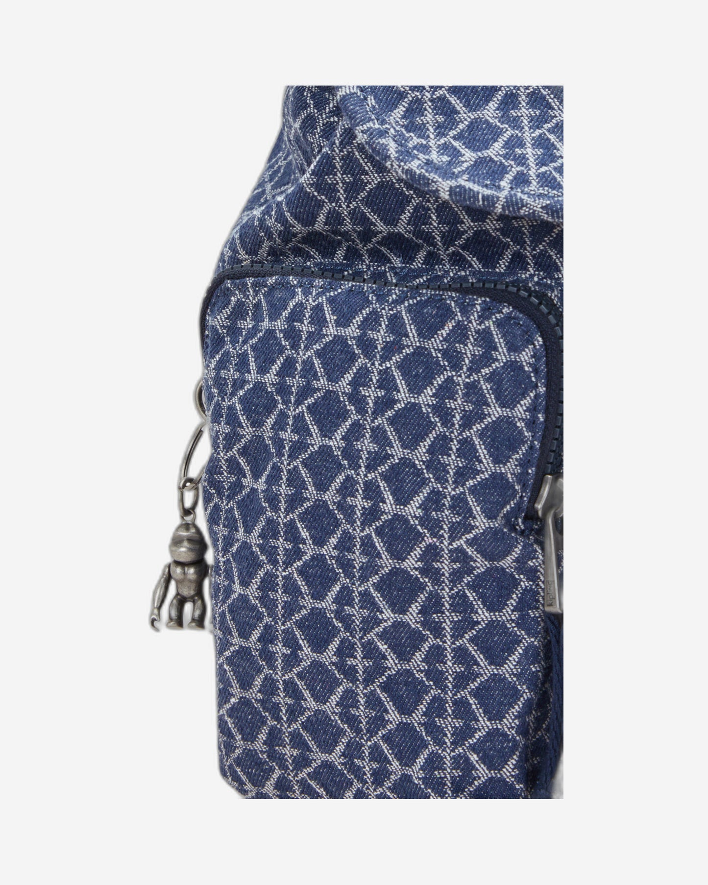 حقيبة ظهر Kipling Anto S Signature Denim صغيرة I5386-7PF