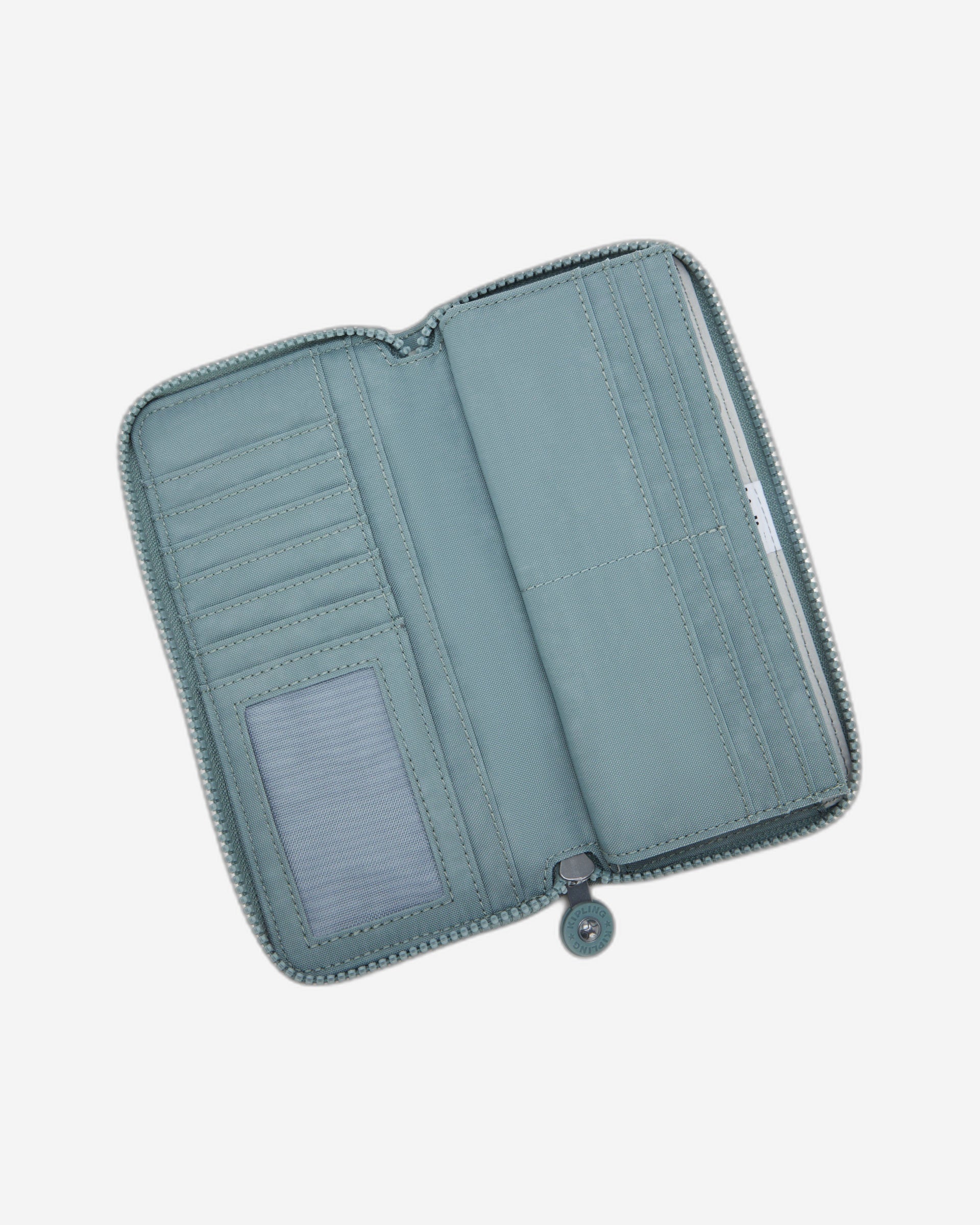 محفظة كيبلينج موني وورلد رمادية مريحة كبيرة I5411-3NL