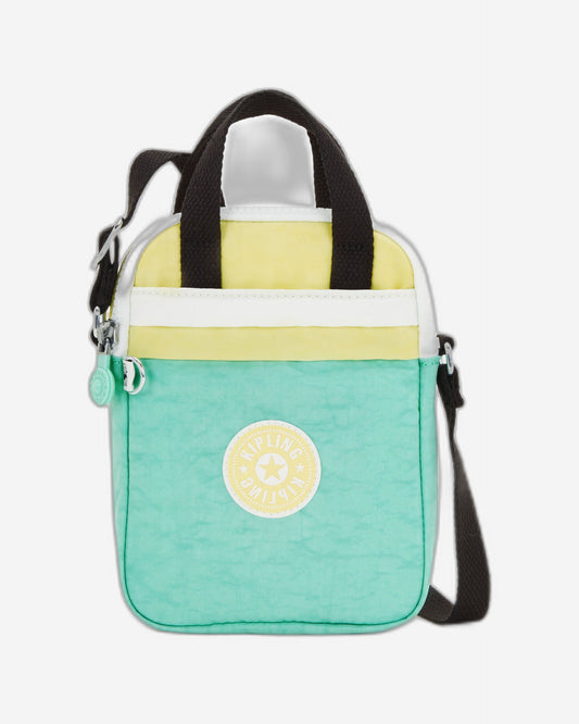 حقيبة كتف صغيرة من كيبلينج ليفي ليفلي بلون أزرق مخضر C2I5459-1HS