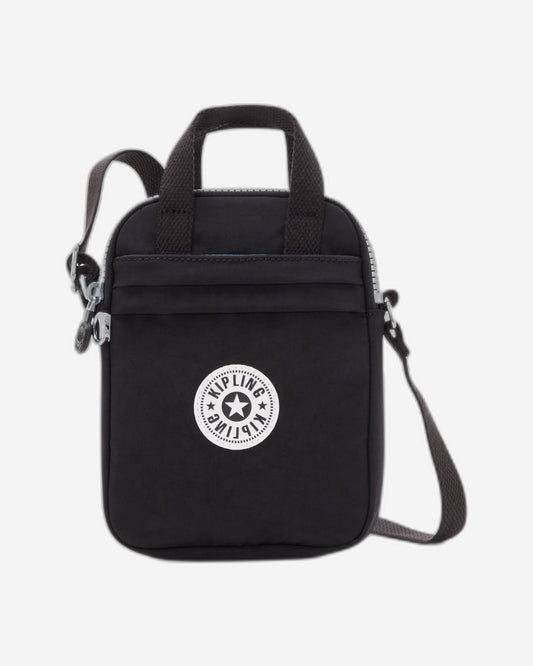حقيبة كتف صغيرة سوداء من كيبلينج ليفي كيه فالي C2I5459-X86