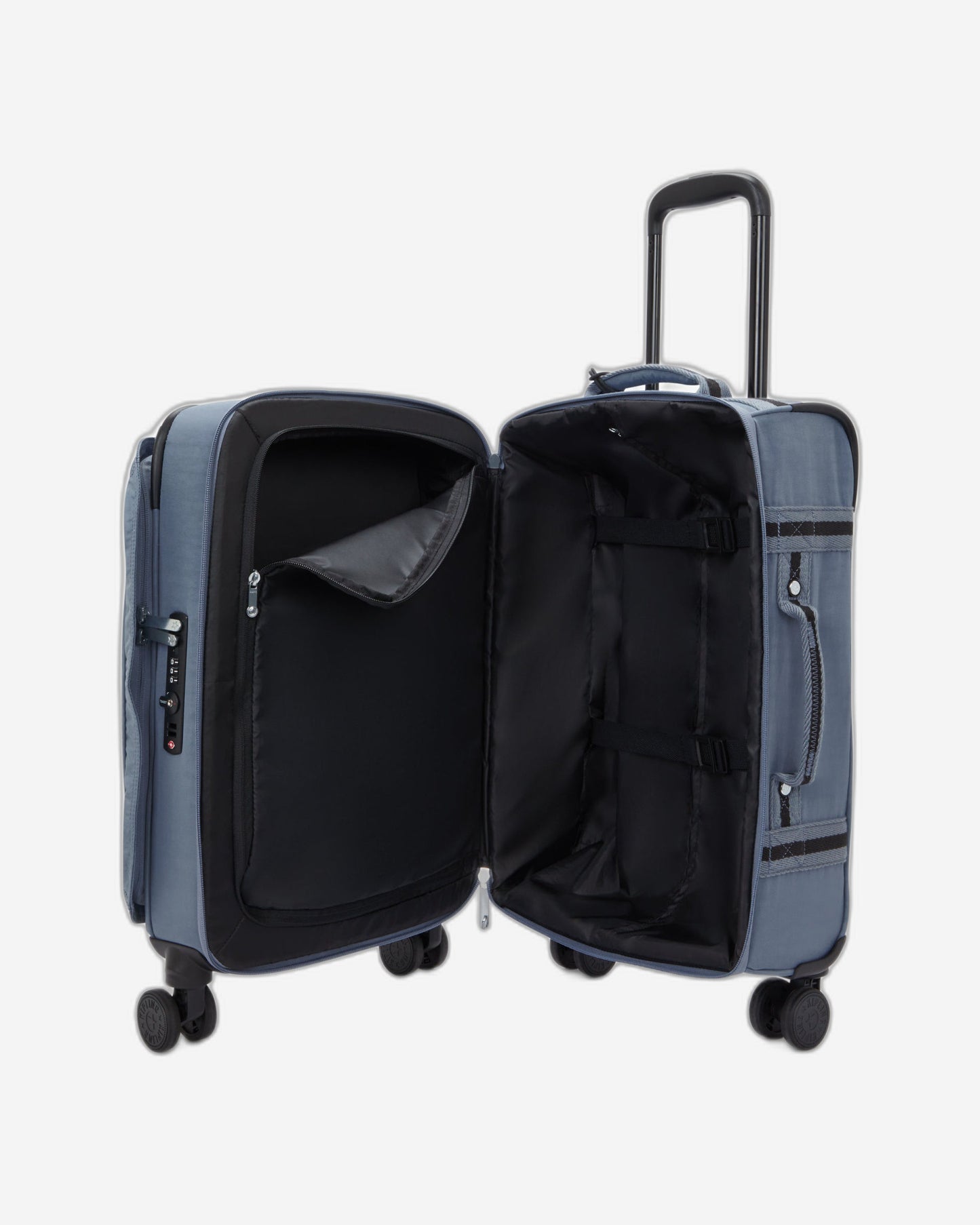 حقيبة سفر Kipling Spontaneous S Blue Stone صغيرة بعجلات I5508-6FB