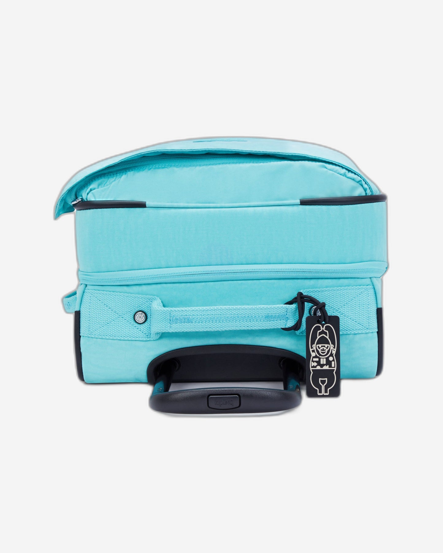 حقيبة سفر Kipling Spontaneous S Deepest Aqua صغيرة الحجم بعجلات C2I5508-T6E