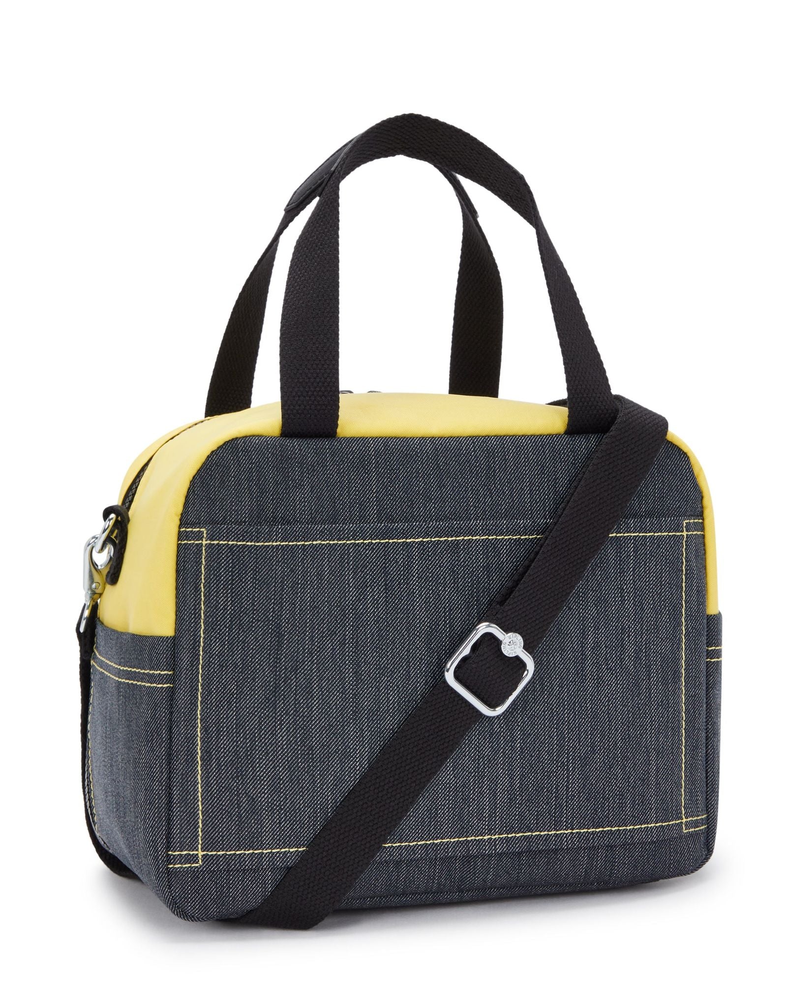 حقيبة غداء كبيرة من Kipling Miyo Minion Jeans Bl مع جراب عربة C2I5533-MI8