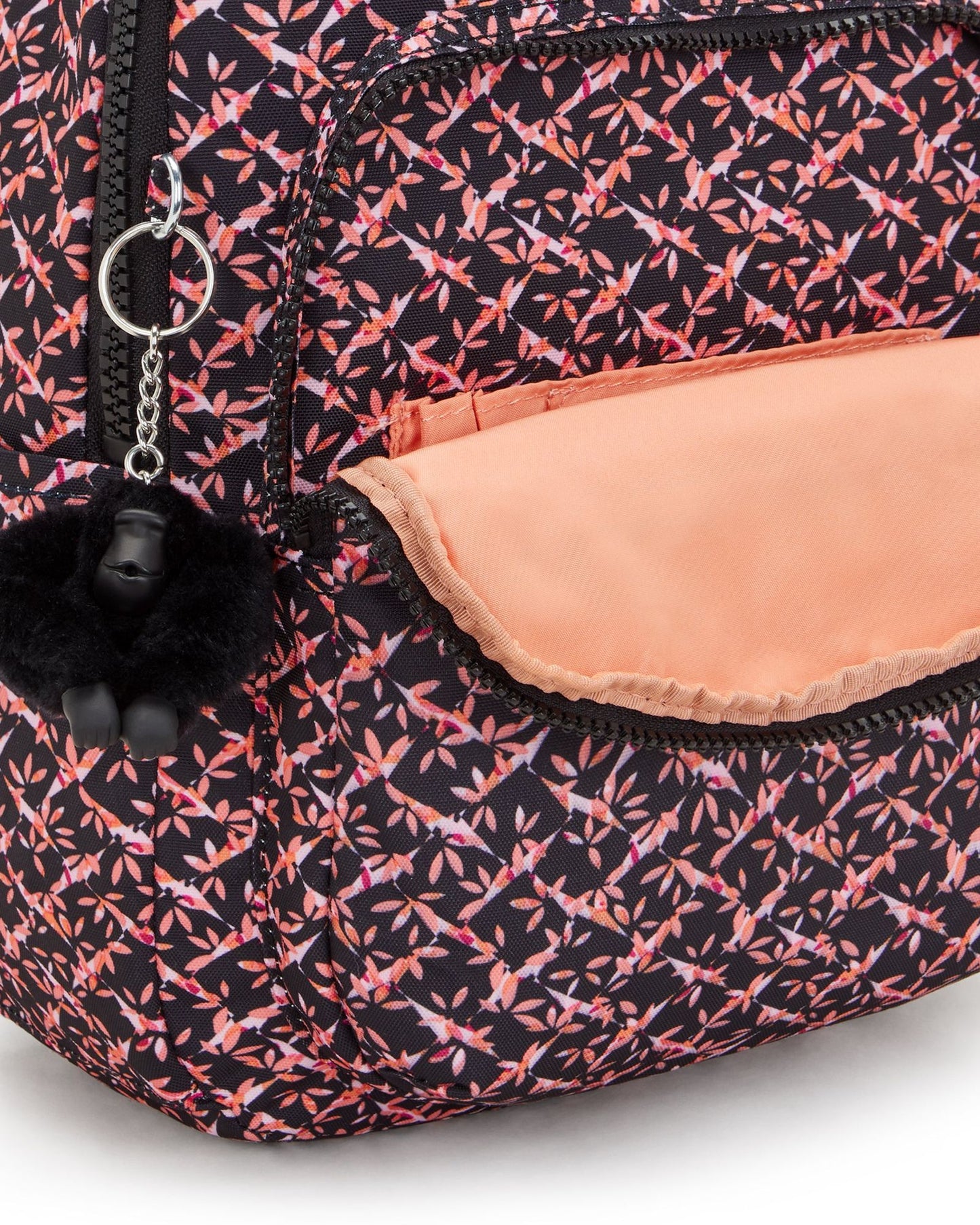 حقيبة ظهر Kipling Seoul S Dancing Bouquet صغيرة مع حماية للكمبيوتر المحمول I5611-46X