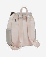 حقيبة ظهر كيبلينج سيتي زيب إس صغيرة وردية لامعة زرقاء I5634-3EL