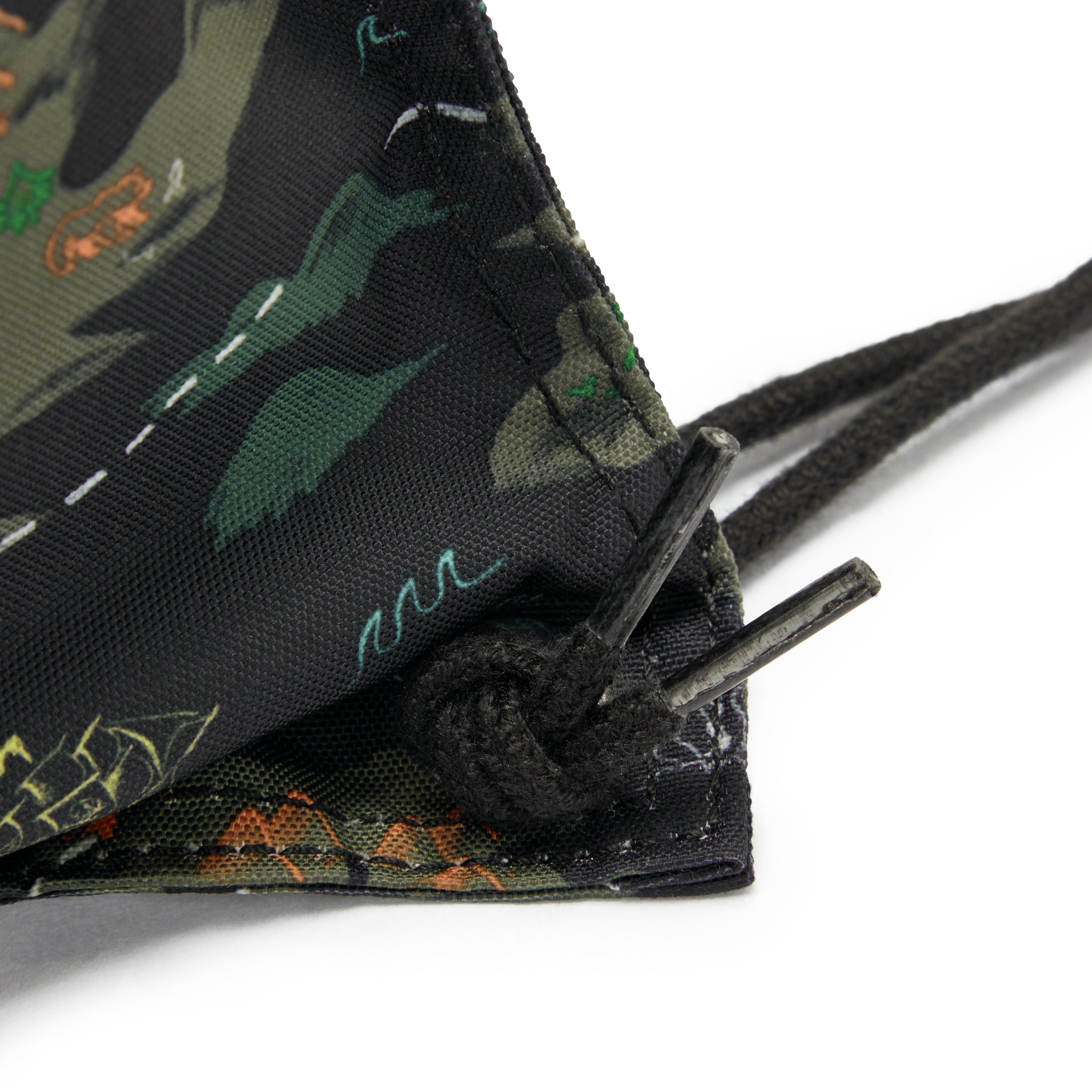 حقيبة ظهر KIPLING Supertaboo Camo Treasure متوسطة الحجم (مع رباط) I5637-3PB