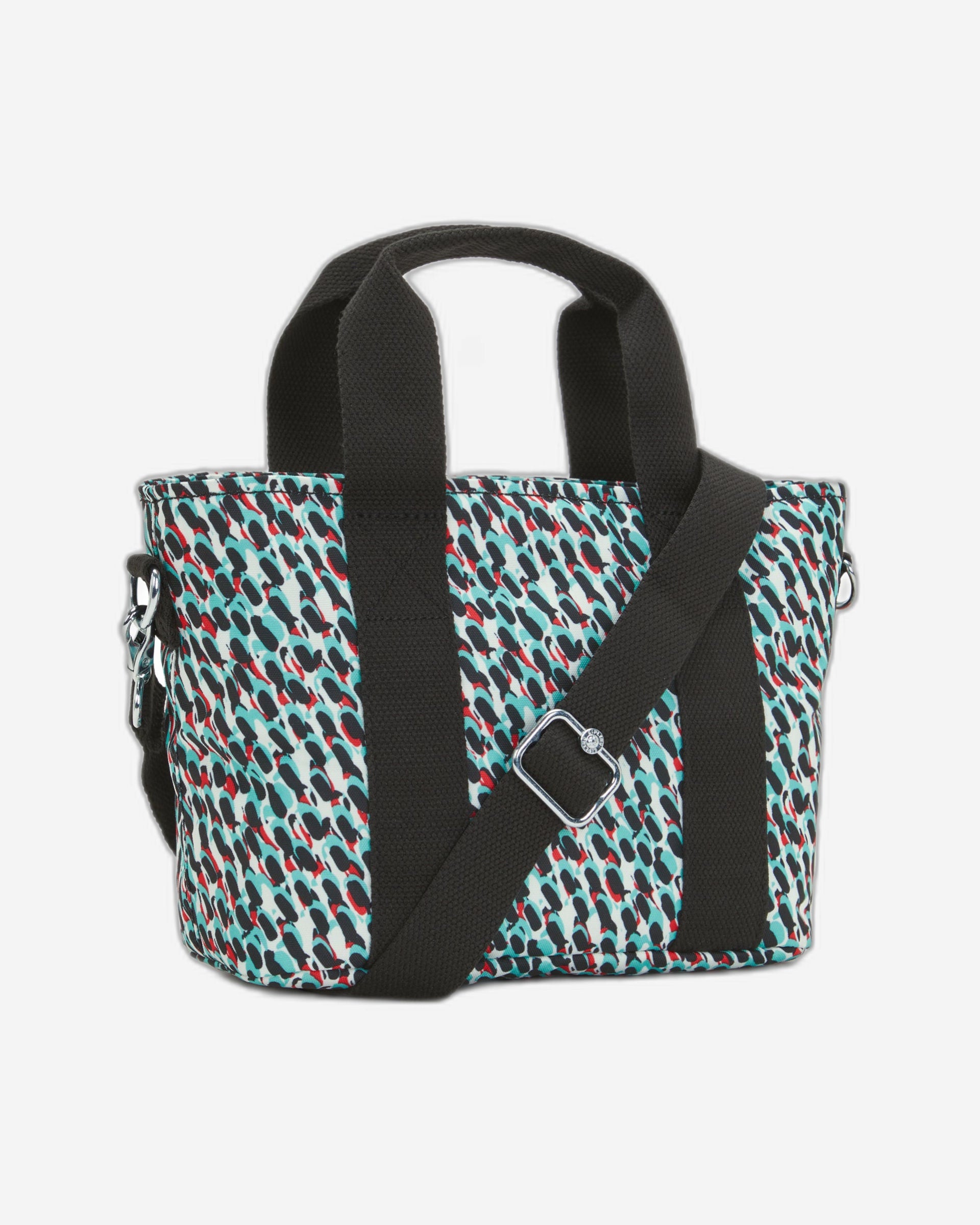 حقيبة كتف صغيرة بطبعة تجريدية من كيبلينج مينتا C2I5647-GN6