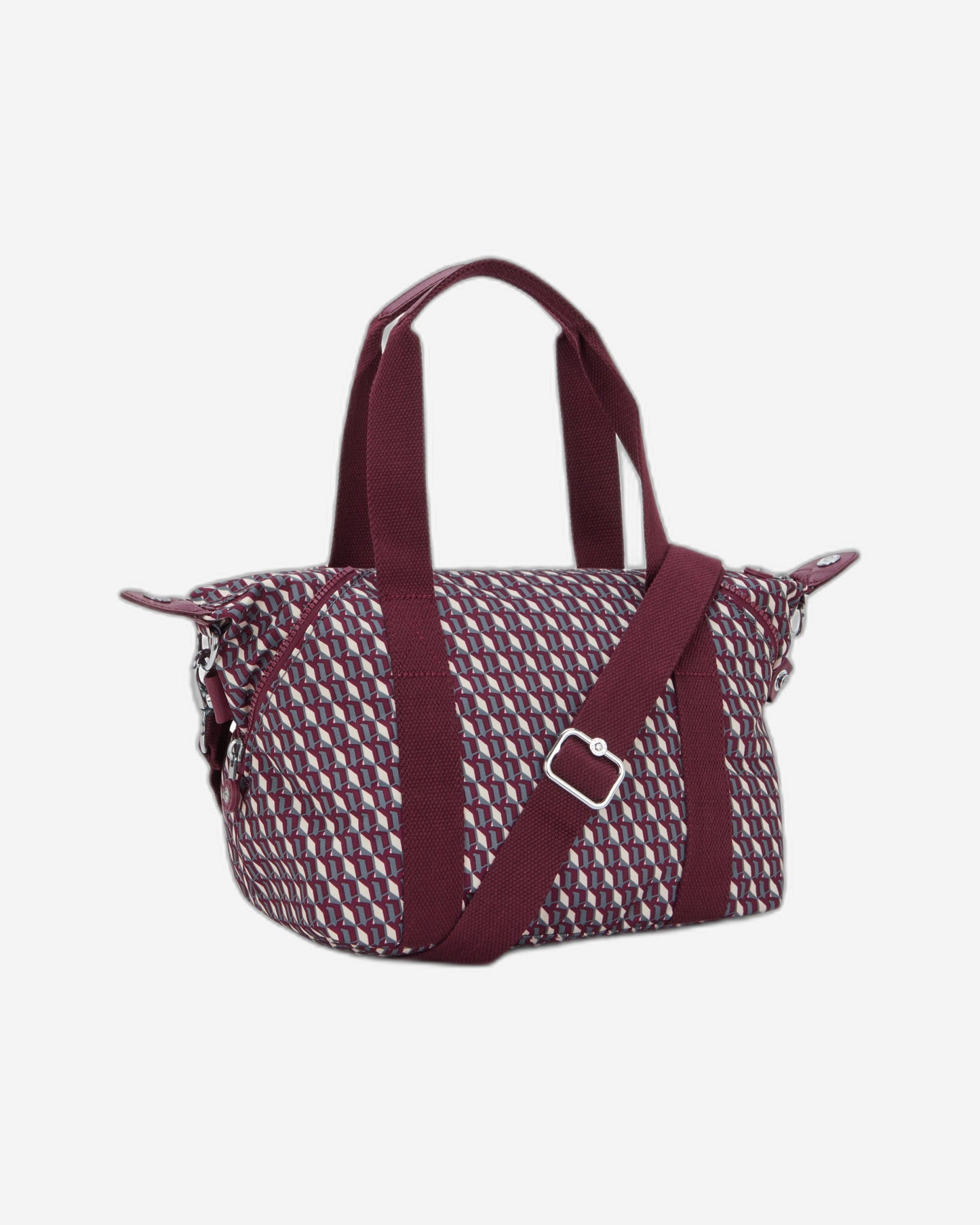 حقيبة يد Kipling Art Mini 3Dk Wine صغيرة (بحزام كتف قابل للإزالة) I5656-1PB