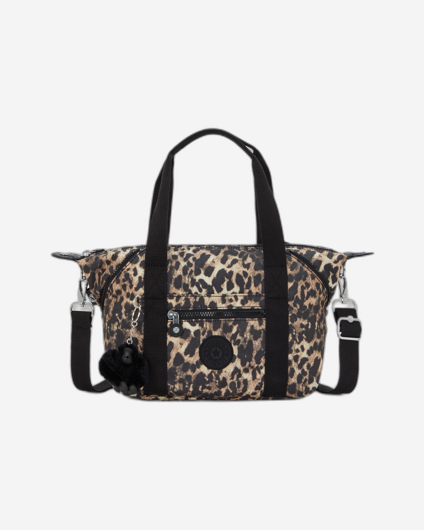 حقيبة يد Kipling Art Mini Wild Leopard صغيرة (مع حزام كتف قابل للإزالة) I5656-6JP