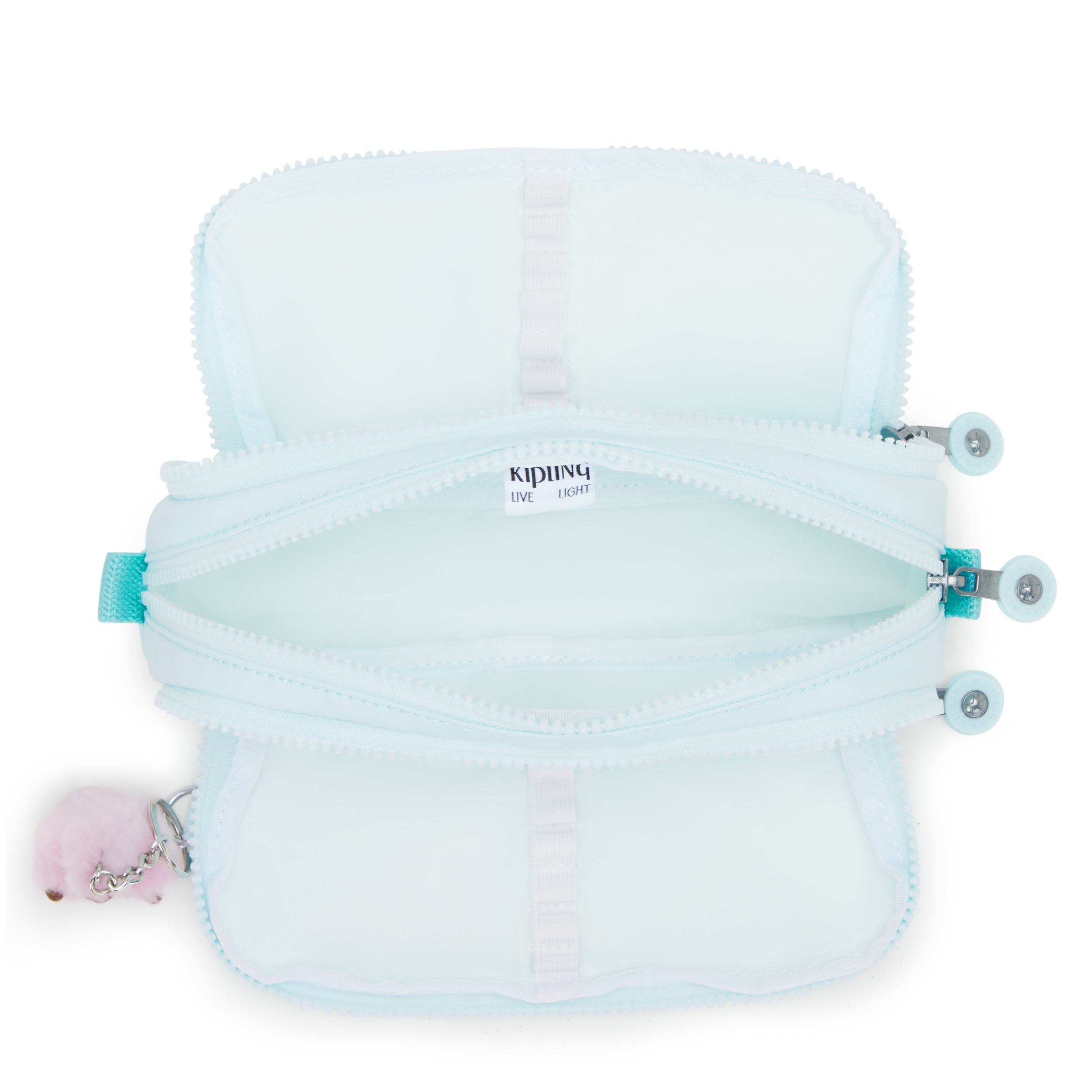 حقيبة أقلام كيبلينج جيتروي بلو سكاي ميتاليك كبيرة I5702-5MB