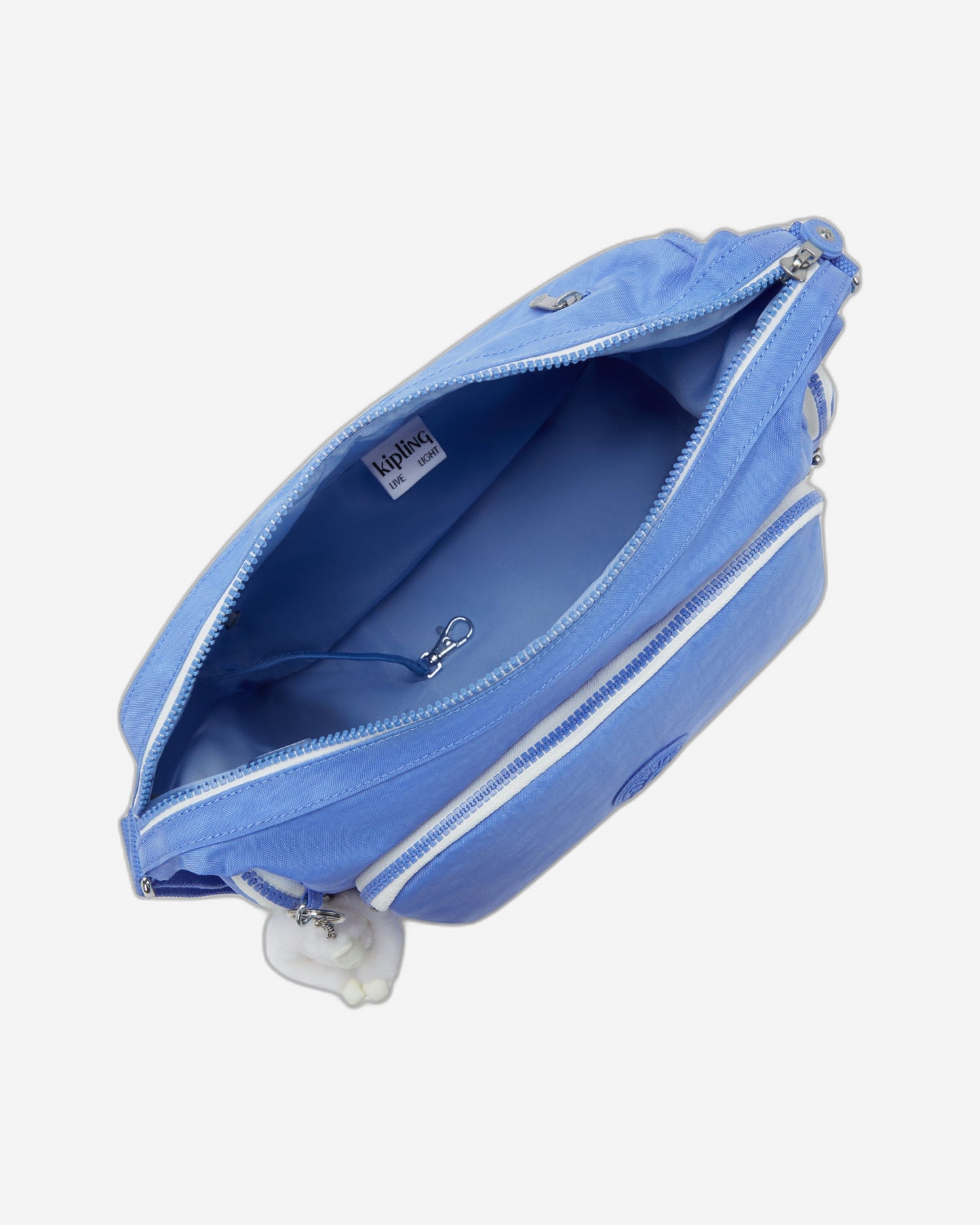 حقيبة كتف كيبلينج غاب كوكتيل زرقاء كبيرة I5740-87S